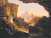Thomas Cole Subsiding of the Waters of the Deluge France oil painting artist
